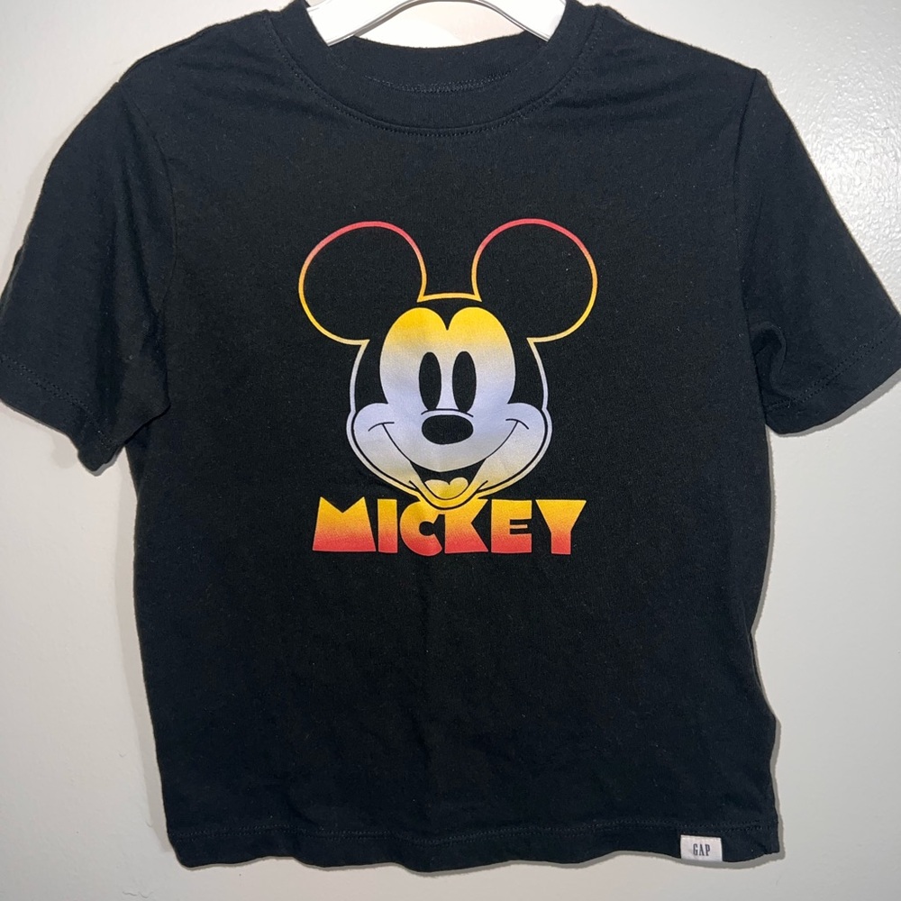 GAP Kids Black Mickey Mouse Shirt